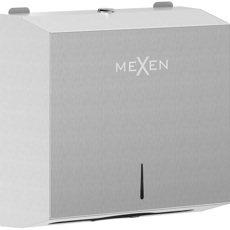 Mexen Verno-L popieriaus rankšluosčių laikiklis, inox - 70K410-01