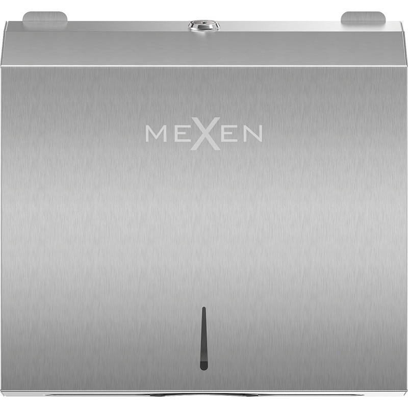 Mexen Verno-L popieriaus rankšluosčių laikiklis, inox - 70K410-01
