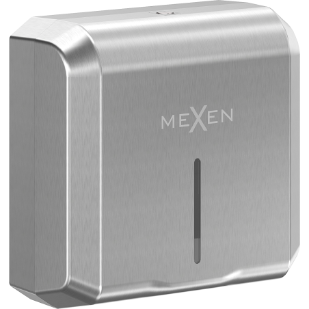 Mexen Verno-E popieriaus rankšluosčių dozatorius, nerūdijantis plienas - 70K430-01