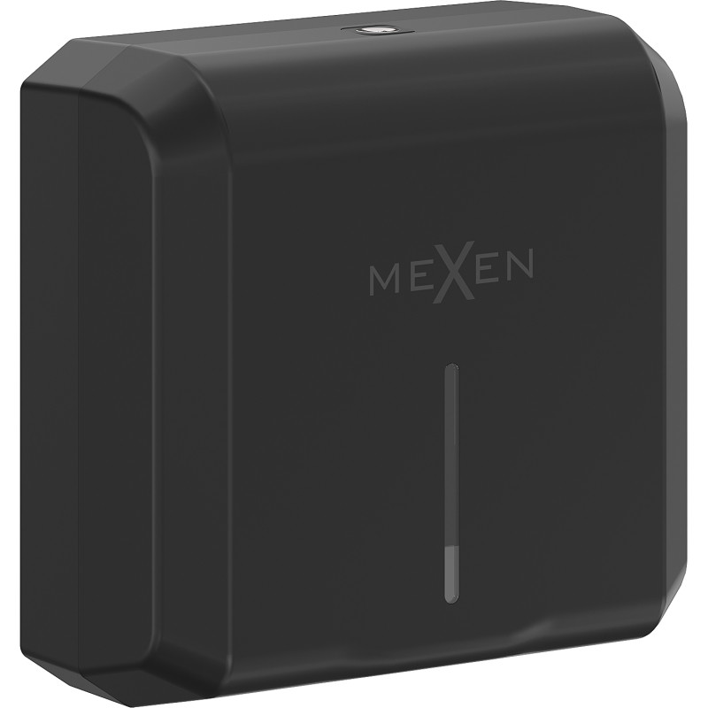 Mexen Verno-E popierinių rankšluosčių laikiklis, juodas matinis - 70K430-70