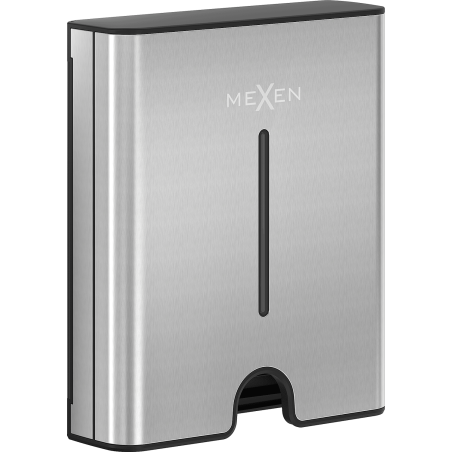 Mexen Verno-C popierinių rankšluosčių laikiklis, inox - 70K400-01