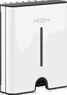 Mexen Verno-C popieriaus rankšluosčių laikiklis, baltas - 70K400-20