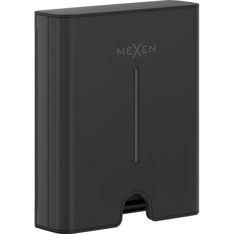 Mexen Verno-C popierinių rankšluosčių laikiklis, juodas matinis - 70K400-70