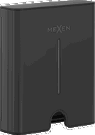 Mexen Verno-C popierinių rankšluosčių laikiklis, juodas matinis - 70K400-70