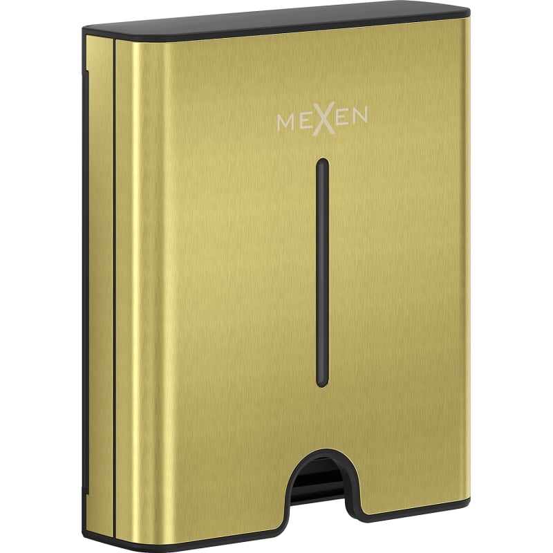 Mexen Verno-C vientis rankšluosčių laikiklis, šlifuotas auksinis - 70K400-55