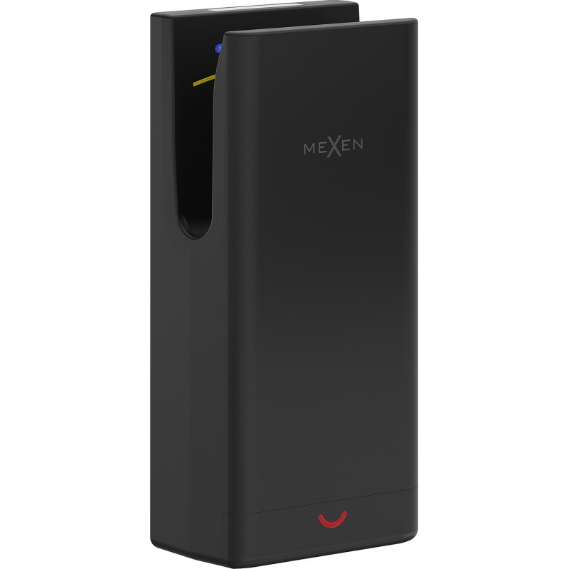 Mexen Ventaro-Max rankų džiovintuvas su kišenėle, 1650 W, juodas matinis - 70K022-70