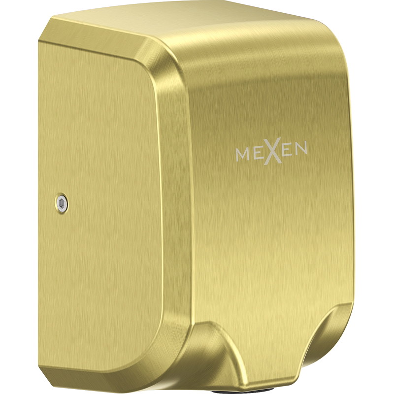 Mexen Ventaro-Uh rankų džiovintuvas, 1350 W, auksinis matinė apdaila - 70K032-55