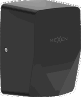 Mexen Ventaro-Mh rankų džiovintuvas, 1350 W, juodas matinis - 70K052-70