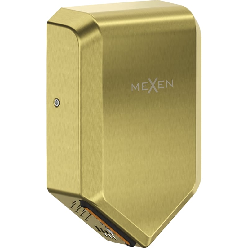 Mexen Ventaro-Yh Slim rankų džiovintuvas, 1000 W, auksinis šlifuotas - 70K093-55