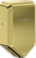 Mexen Ventaro-Yh Slim rankų džiovintuvas, 1000 W, auksinis šlifuotas - 70K093-55