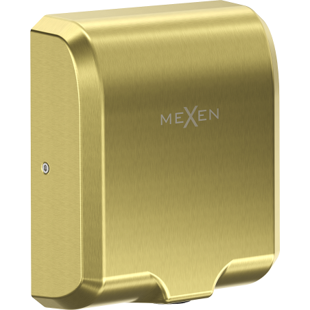 Mexen Ventaro-U Slim rankų džiovintuvas, 1000 W, aukso spalvos šepečiu braukta - 70K031-55