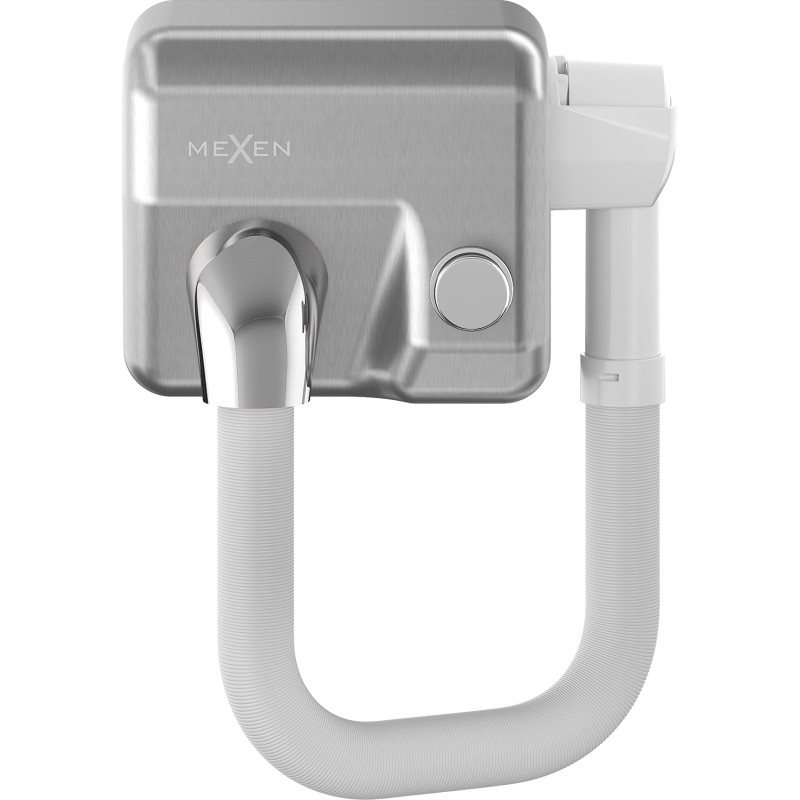 Mexen Aquis-P plaukų džiovintuvas baseinui su žarna, 1000 W, inox - 70K210-01