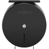 Mexen Spira-H+ tualetinio popieriaus laikiklis su lentyna telefonui, juoda matinė - 70K561-70