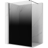 Mexen Kioto ventinis sienelė Walk-in 110 x 200 cm, ombre juoda 8 mm, juoda - 800-110-101-70-76