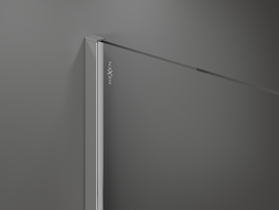 Mexen Kioto dušo sienelė Walk-in 110 x 200 cm, balta ombre 8 mm, chromas - 800-110-101-01-86