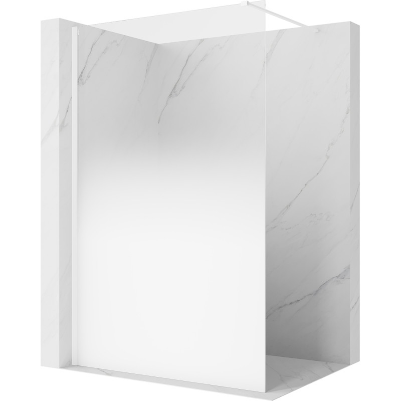Mexen Kioto dušo sienelė Walk-in 90 x 200 cm, ombre balta 8 mm, balta - 800-090-101-20-86