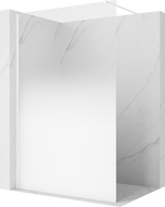 Mexen Kioto praustuvo sienelė Walk-in 110 x 200 cm, ombre balta 8 mm, balta - 800-110-101-20-86