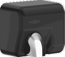 Mexen Avero rankų džiovintuvas, 2300 W, juodas matinis - 70K100-70