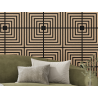 Mexen Linea 02 akustinė sienų plokštė 60 x 60 cm (4vnt.), veltinis 9 mm, techninis fanera, Balintas Ąžuolas