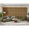 Mexen Linea 06 sieninis akustinis skydelis 60 x 60 cm (4 vnt.), veltinis 9 mm, techninis faneravimas, Ąžuolas Classic