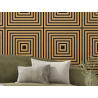 Mexen Linea 13 sieninė akustinė plokštė 60 x 60 cm (4 vnt.), 9 mm veltinis, techninis faneris, Ąžuolas Classic