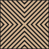 Mexen Linea 01 akustinė sieninė plokštė 60 x 60 cm (4vnt.), 9 mm veltinis, techninis faneras, Balintas Ąžuolas