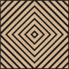 Mexen Linea 03 akustinė sieninė panelė 60 x 60 cm (4 vnt.), 9 mm veltinis, techninis fanera, balinta ąžuolo