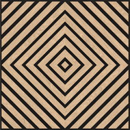 Mexen Linea 03 akustinė sieninė panelė 60 x 60 cm (4 vnt.), 9 mm veltinis, techninis fanera, balinta ąžuolo