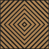 Mexen Linea 03 akustinė sieninė plokštė 60 x 60 cm (4 vnt.), veltinis 9 mm, techninis fanera, Ąžuolas Classic