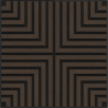 Mexen Linea 02 akustinė sieninė plokštė 60 x 60 cm (4 vnt.), 9 mm veltinis, techninis faneras, Mocca ąžuolas