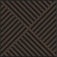 Mexen Linea 08 akustinė sieninė plokštė 60 x 60 cm (4 vnt.), veltinis 9 mm, techninis faneruotas paviršius, Mocca ąžuolas