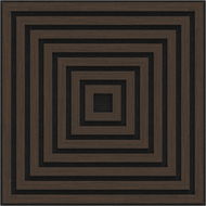 Mexen Linea 13 akustinė sieninė plokštė 60 x 60 cm (4 vnt.), 9 mm veltinis, techninis fanéra, Mocca ąžuolas