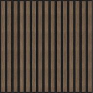Mexen Linea 15 akustinė sienų plokštė 60 x 60 cm (4vnt.), veltinis 9 mm, techninė fanera, Tamsus Riešutas