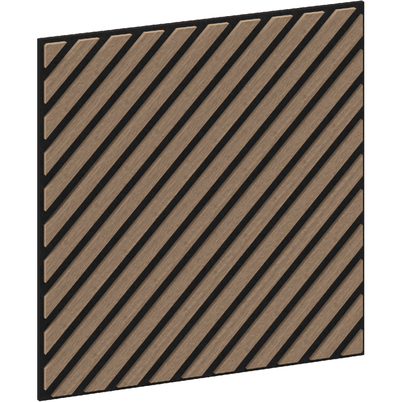 Mexen Lam-B sienos lamelės 275 x 30 cm, HDF plokštė 4 mm, techninis faneruotas fanera, Smėlio ąžuolas - S100-275307-3015-001