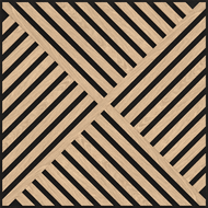 Mexen Linea 08 akustinė sieninė plokštė 60 x 60 cm (4 vnt.), veltinis 9 mm, techninis faneros lukštas, Baltintas Ąžuolas