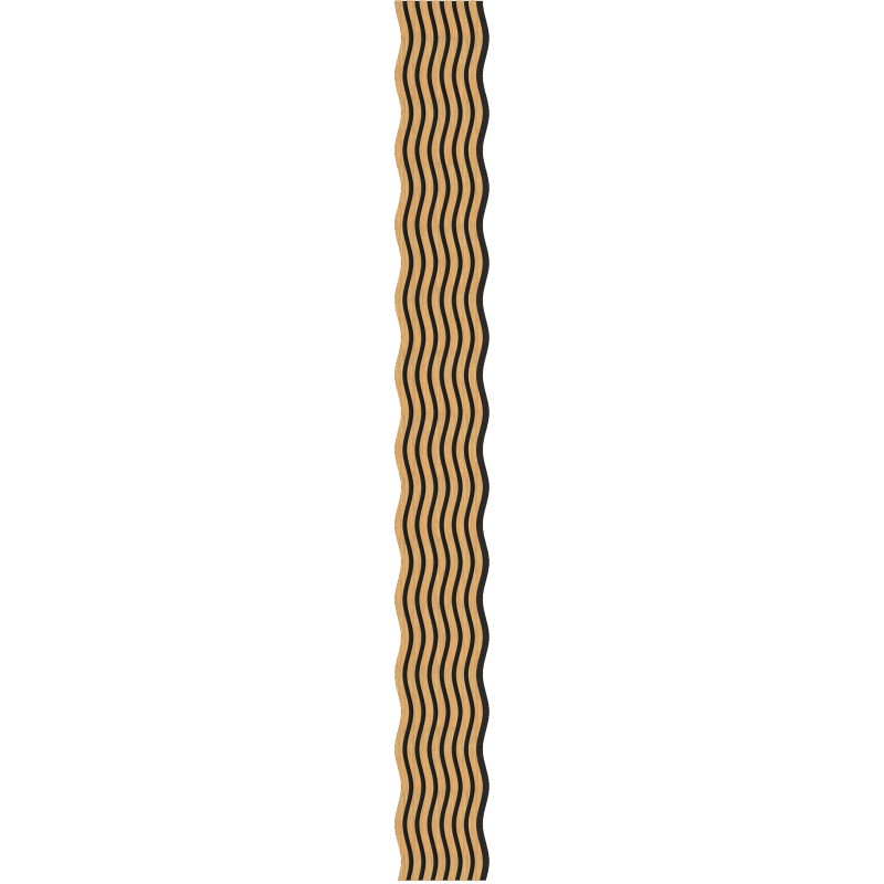 Mexen Lam-SF 01 akustinės sienų lamelės 280 x 30 cm, 9 mm veltinis, techninė faniera, Ąžuolas Klasikinis - S106-280-01-041