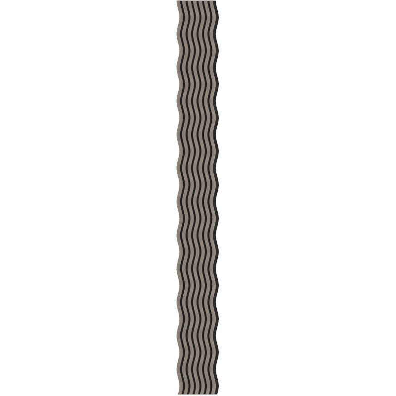 Mexen Lam-SF 01 sieninės akustinės plokštės 280 x 30 cm, veltinis 9 mm, techninis fanera, Pilkas Ąžuolas - S106-280-01-043