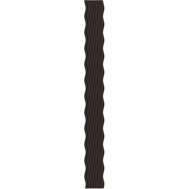 Mexen Lam-SF 01 akustinės sieninės lentelės 280 x 30 cm, 9 mm veltinio pagrindas, techninis faneros lukštas, Juodas