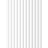 Mexen Strito 01 Strio 01 sienų juostelės rifliuotos 280 x 14,5 cm (2 vienetai), baltos - S120-280-01-301