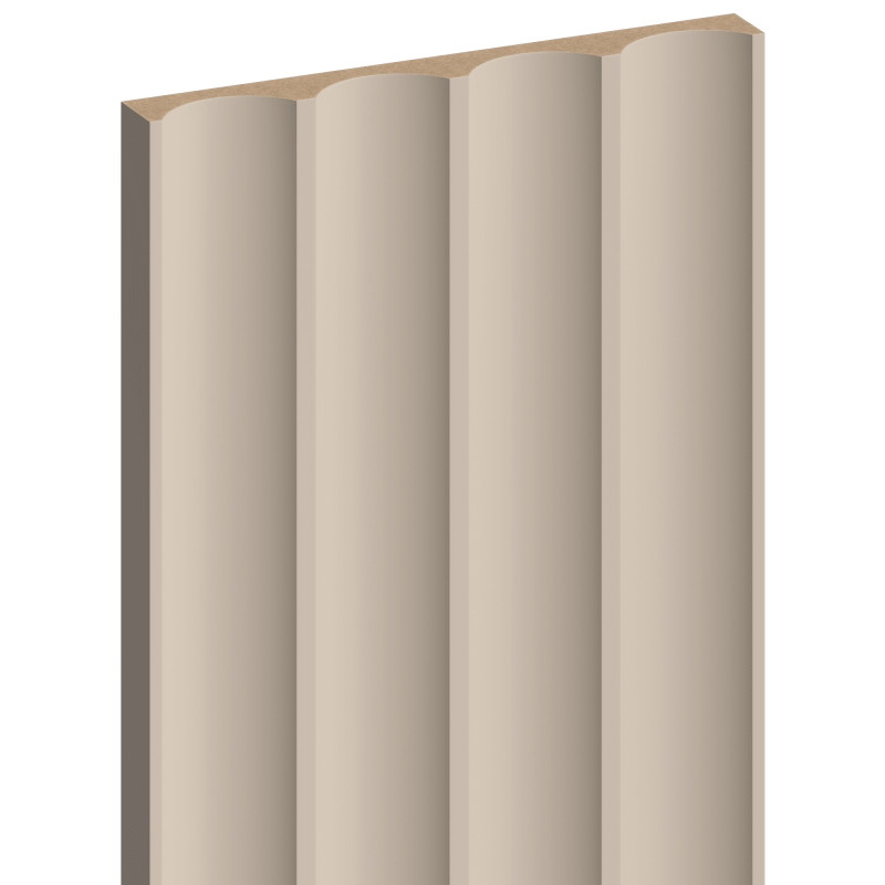 Mexen Strito 01 Strio 01 sieninės rifliuotos juostos 280 x 14,5 cm (2vnt), kašmyras - S120-280-01-302
