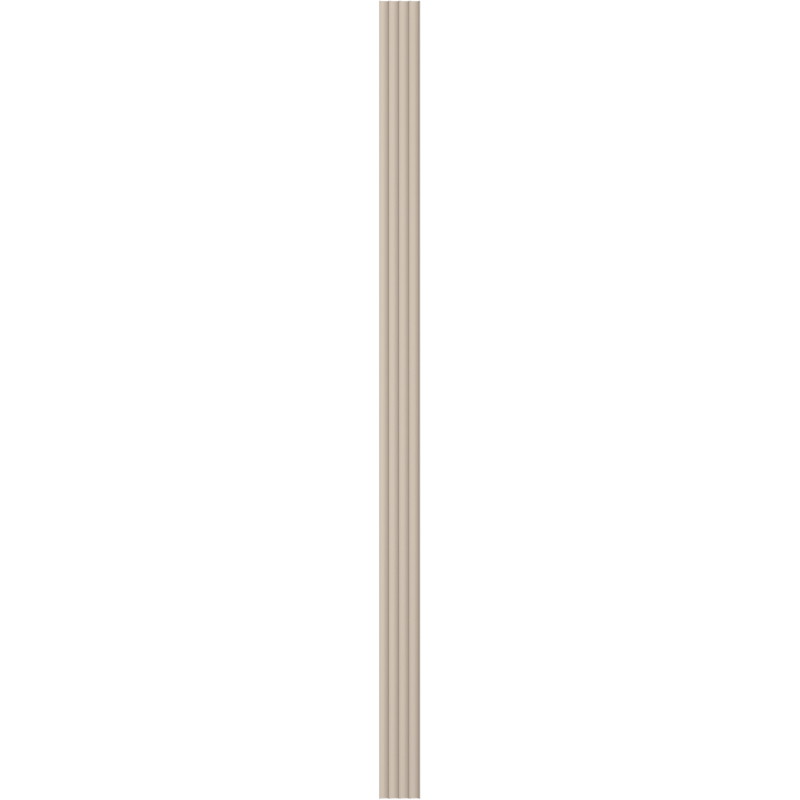 Mexen Strito 01 Strio 01 sieninės rifliuotos juostos 280 x 14,5 cm (2vnt), kašmyras - S120-280-01-302