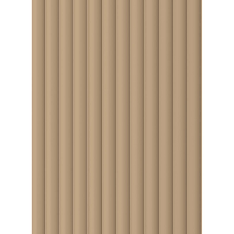 Mexen Strito 01 Strio 01 sieninės lamelės su rifliuotu paviršiumi 280 x 14,5 cm (2vnt), kapučino - S120-280-01-304