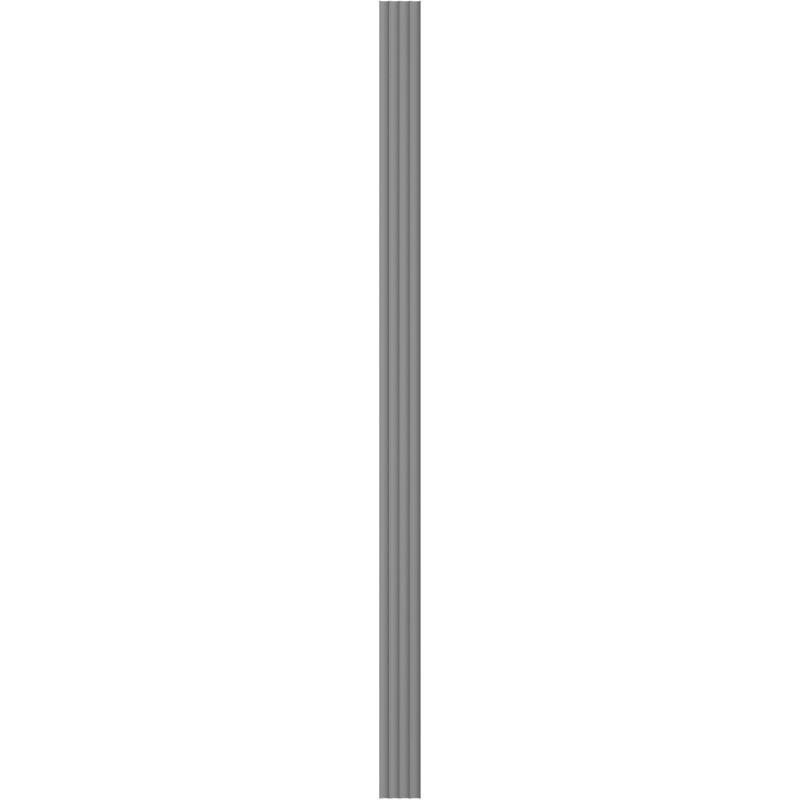 Mexen Strito 01 Strio 01 sienų plokštės su grioveliais 280 x 14,5 cm (2vnt), tamsiai pilka - S120-280-01-306