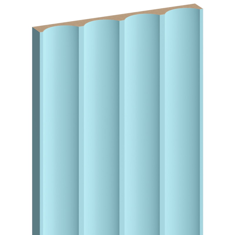 Mexen Strito 01 Strio 01 sieninės rifliuotos lamelės 280 x 14,5 cm (2 vnt.), mėlyna - S120-280-01-309