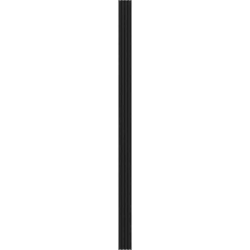 Mexen Strito 01 Strio 01 sienų plokštės rifliuotos 280 x 14,5 cm (2 vnt.), juoda - S120-280-01-311