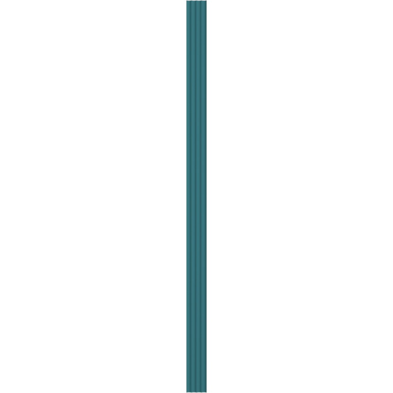 Mexen Strito 01 Strio 01 sieninės lamelės su grioveliais 280 x 14,5 cm (2 vnt.), tamsus turkio - S120-280-01-312