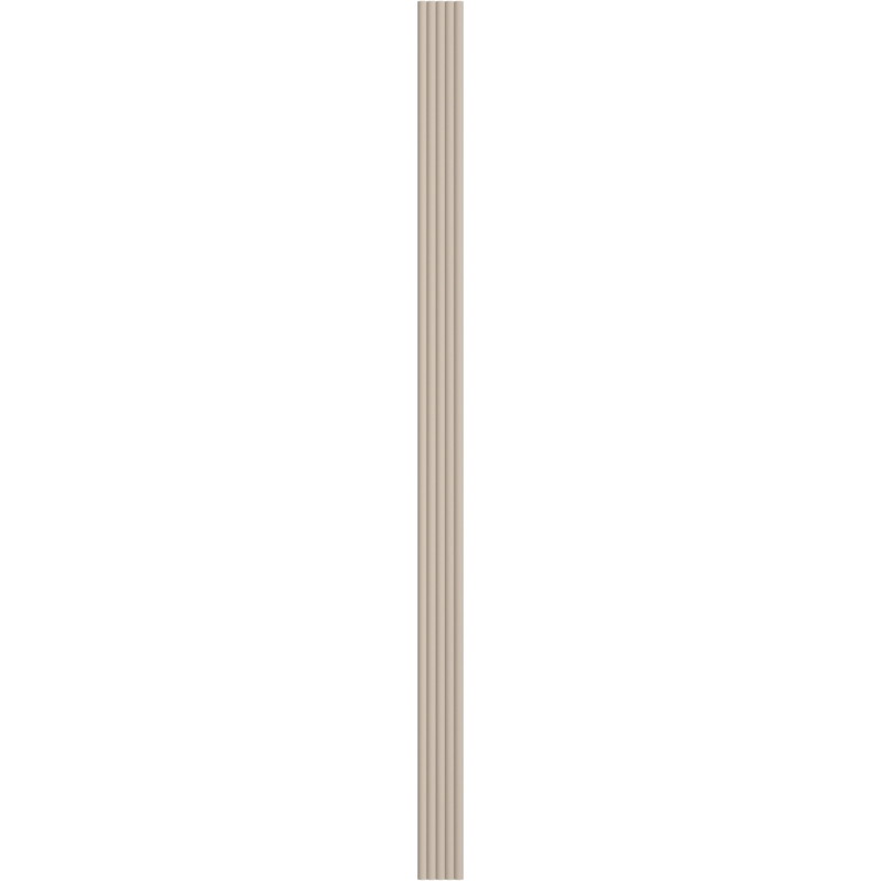 Mexen Strio 02 sieninės rifliuotos lamelės 280 x 14,5 cm (2 vnt.), kašmyras - S120-280-02-302