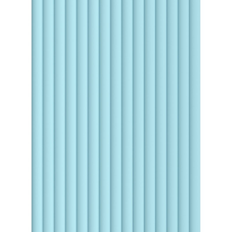 Mexen Strio 02 rievėtos sieninės lamelės 280 x 14,5 cm (2 vnt), mėlynos - S120-280-02-309