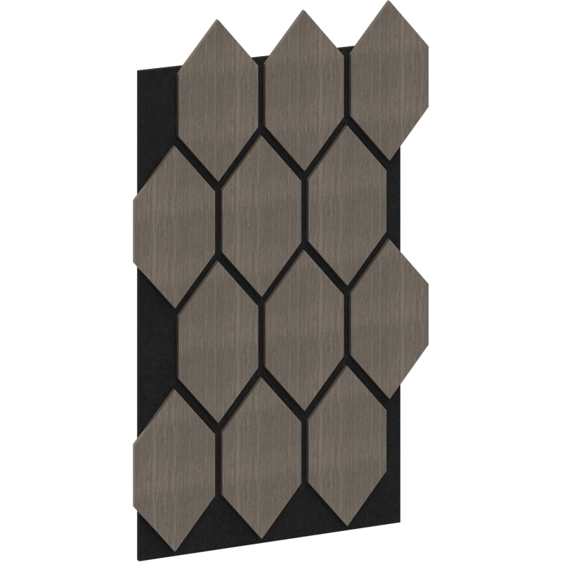 Mexen Lam-B sienos lamelės 275 x 30 cm, HDF plokštė 4 mm, techninis faneruotas fanera, Smėlio ąžuolas - S100-275307-3015-001