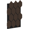 Mexen Lam-B sienos lamelės 275 x 30 cm, HDF plokštė 4 mm, techninis faneruotas fanera, Smėlio ąžuolas - S100-275307-3015-001